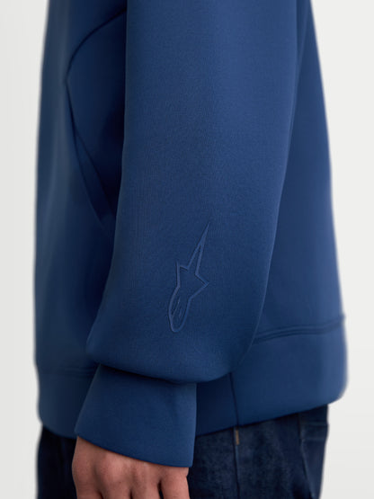 Sweat à capuche Alpinestars Datrix - Bleu acier