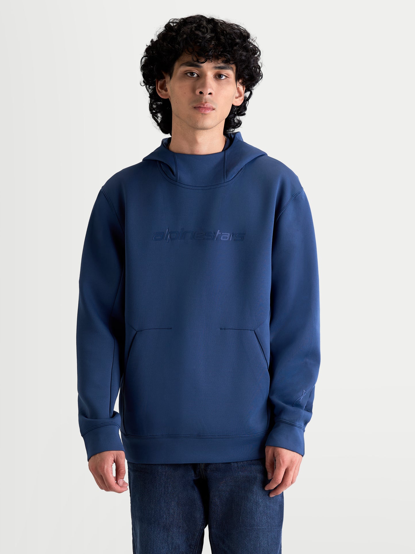 Sweat à capuche Alpinestars Datrix - Bleu acier