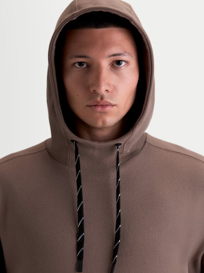 Sweat à capuche oversize texturé Alpinestars Camino - Taupe