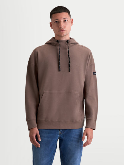 Sweat à capuche oversize texturé Alpinestars Camino - Taupe