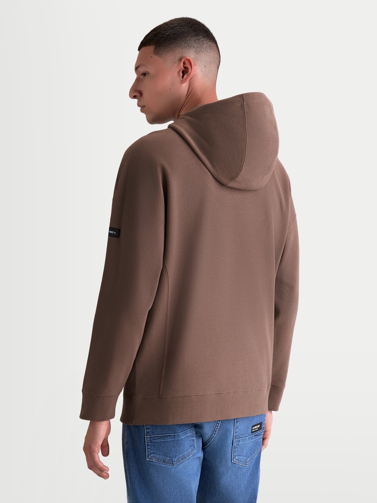 Sweat à capuche oversize texturé Alpinestars Camino - Taupe