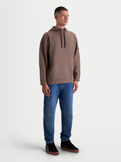 Sweat à capuche oversize texturé Alpinestars Camino - Taupe