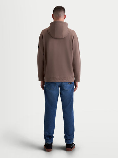 Sweat à capuche oversize texturé Alpinestars Camino - Taupe