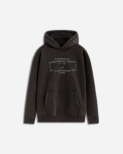 Alpinestars Infinite Washed Oversized Hoodie - Washed Black