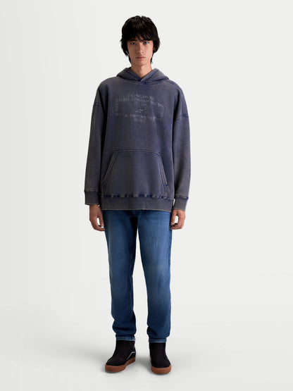 Alpinestars Infinite Washed Oversized Hoodie - Washed Navy