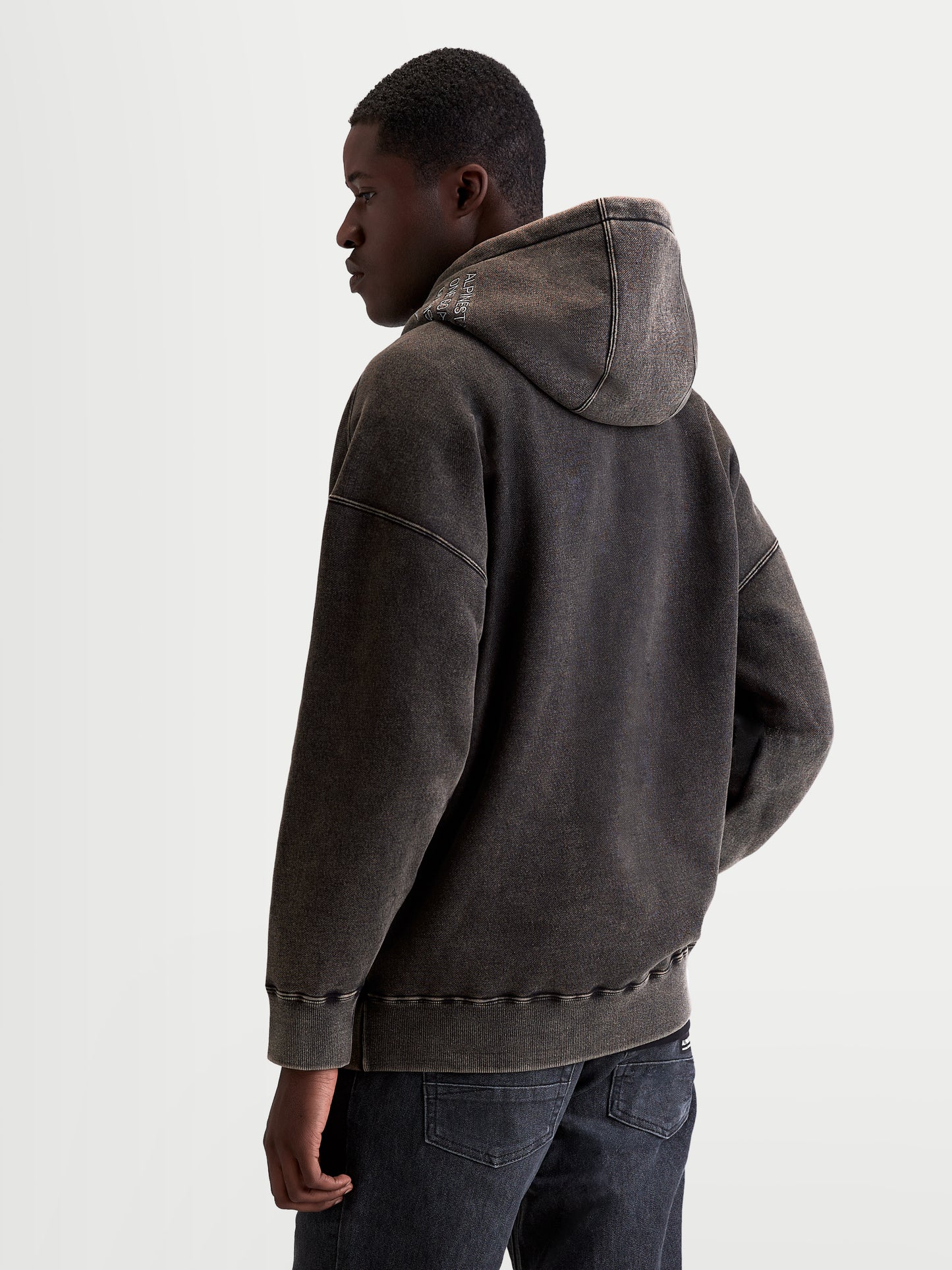 Alpinestars Infinite Washed Oversized Hoodie - Washed Schwarz