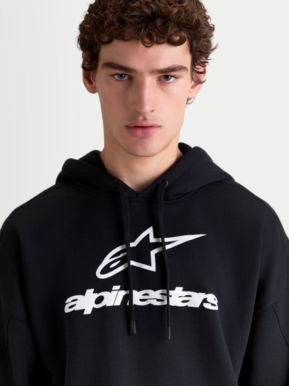 Sweat à capuche oversize Alpinestars Prelude - Noir
