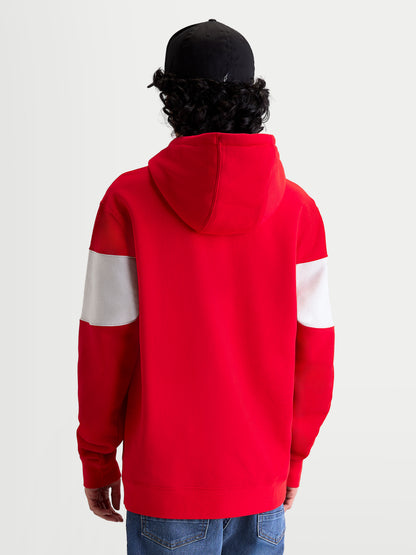 Sweat à capuche Alpinestars Cubic - Rouge/Gris ciment