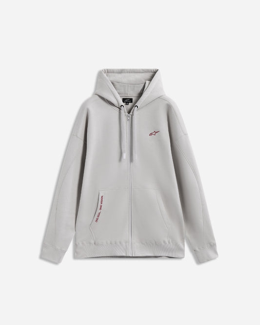 Sweat à capuche oversize Alpinestars Pioneer - Gris ciment
