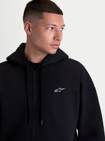 Felpa con cappuccio Alpinestars Pioneer Oversize - Nera