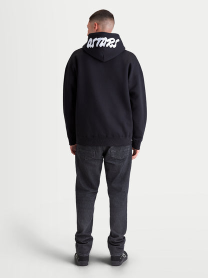 Felpa con cappuccio Alpinestars Pioneer Oversize - Nera