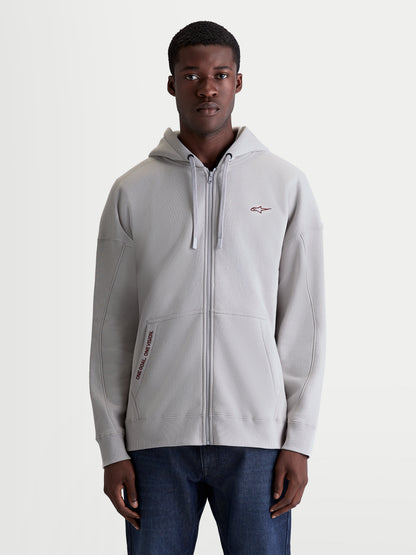 Sweat à capuche oversize Alpinestars Pioneer - Gris ciment