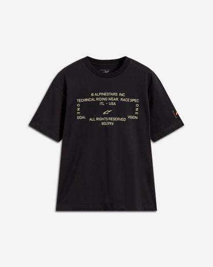 Alpinestars Infinity Oversized Csf Short Sleeve T-Shirt - Black