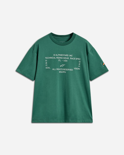 Alpinestars Infinity Oversized Csf Short Sleeve T-Shirt - Green