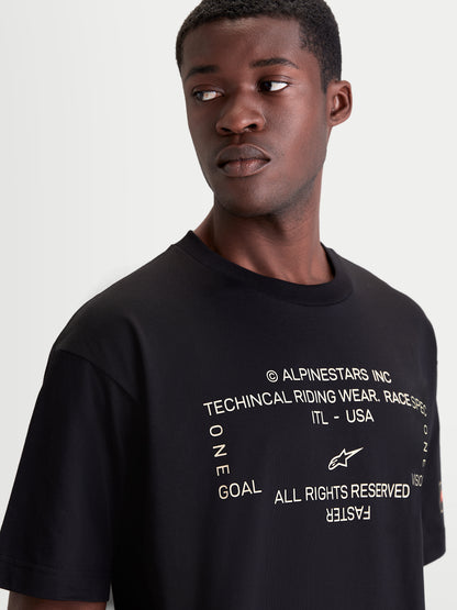 Alpinestars Infinity Oversized Csf Short Sleeve T-Shirt - Black