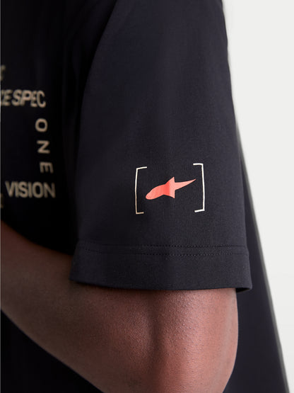 Alpinestars Infinity Oversized Csf Short Sleeve T-Shirt - Black