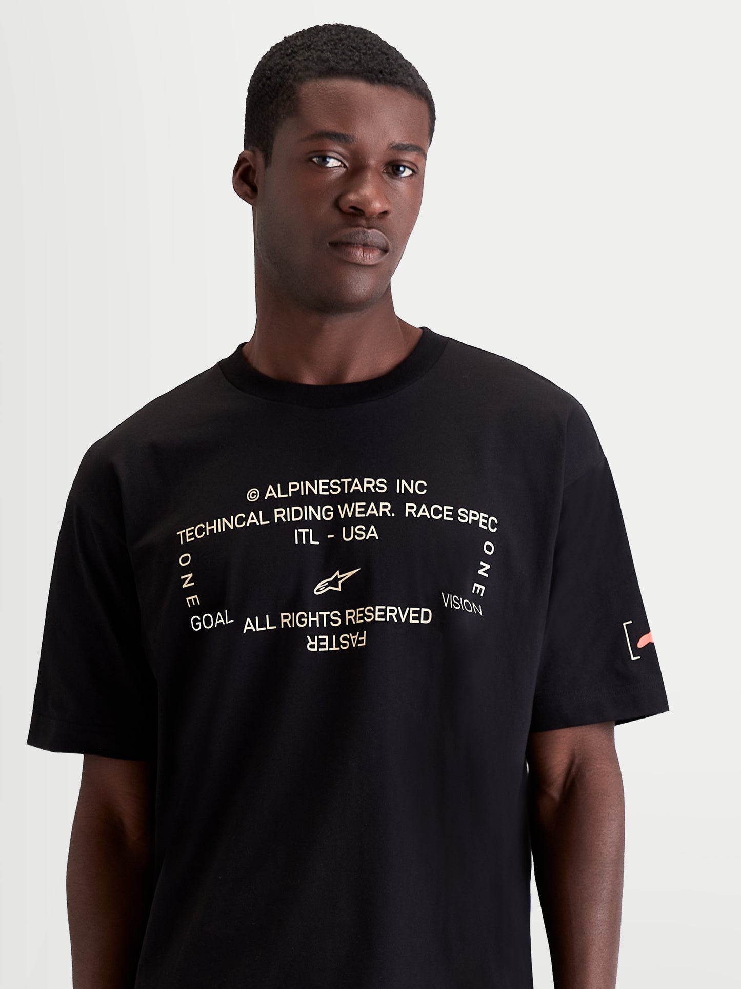 Alpinestars Infinity Oversized Csf Short Sleeve T-Shirt - Black