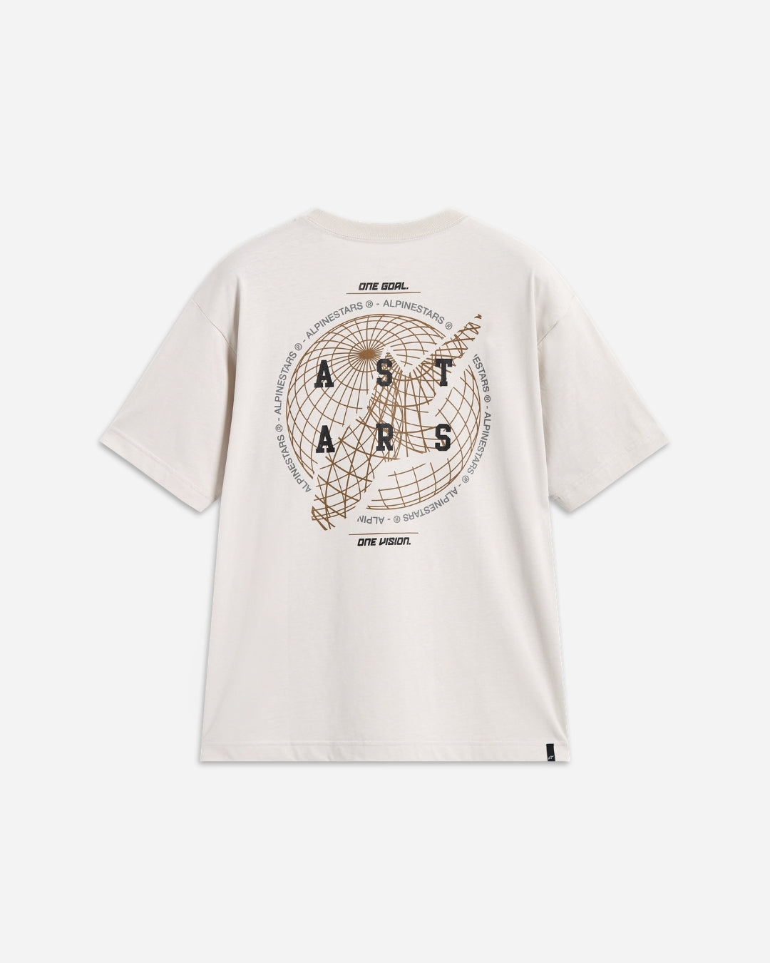 Alpinestars Latitude Oversized Csf Short Sleeve T-Shirt - Cement