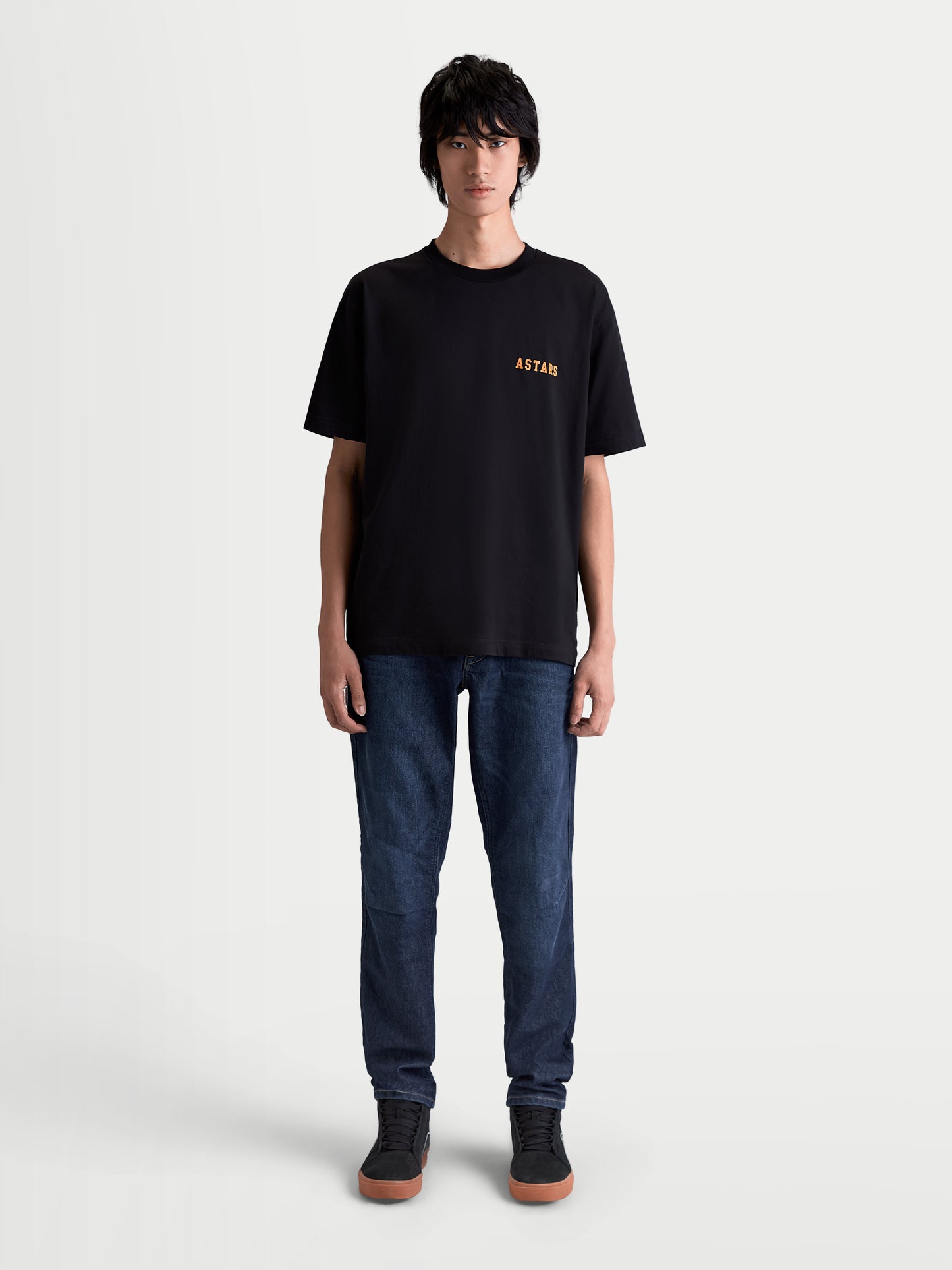 Maglietta a maniche corte Alpinestars Latitude Oversize - Nera