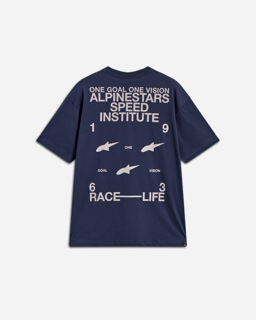 Alpinestars Institute Oversized Csf Short Sleeve T-Shirt - Navy