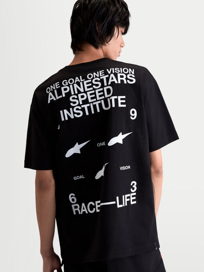 Alpinestars Institute Oversized Csf Short Sleeve T-Shirt - Black
