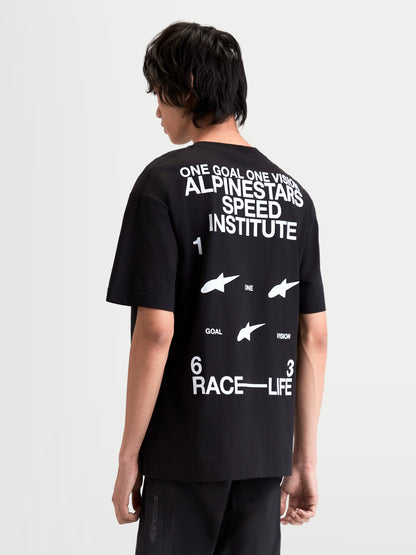 Alpinestars Institute Oversized Csf Short Sleeve T-Shirt - Black