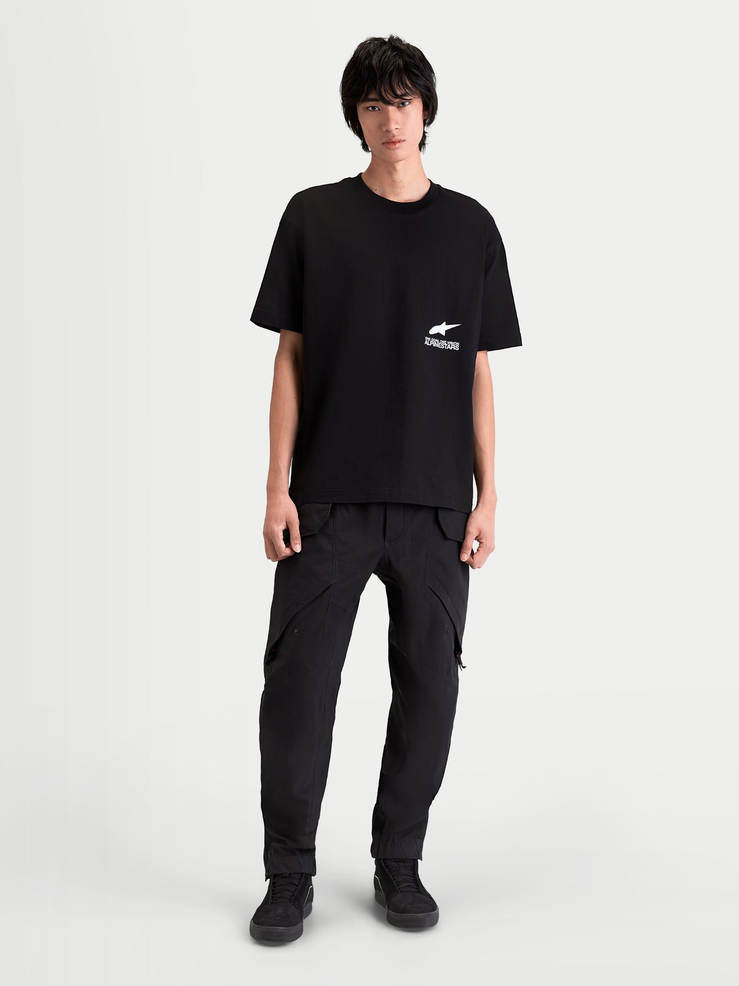 Alpinestars Institute Oversized Csf Short Sleeve T-Shirt - Black
