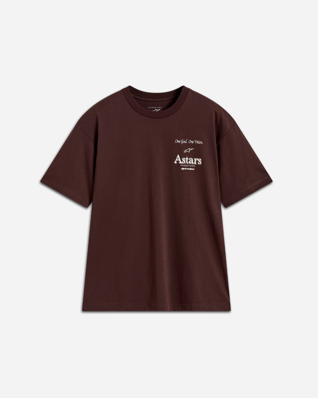 Alpinestars Post Oversized Csf Short Sleeve T-Shirt - Brown