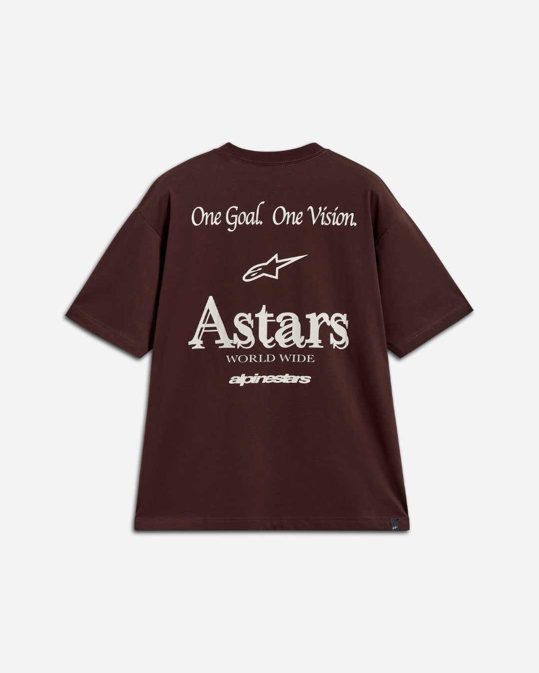 Alpinestars Post Oversized Csf Short Sleeve T-Shirt - Brown