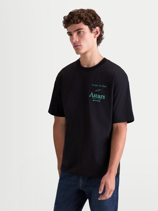 Maglietta a maniche corte Alpinestars Post Oversize - Nera
