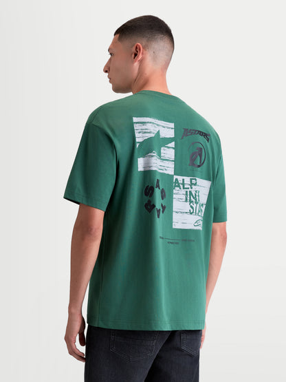 Alpinestars Checkback Oversized Kurzarm T-Shirt CSF - Grün