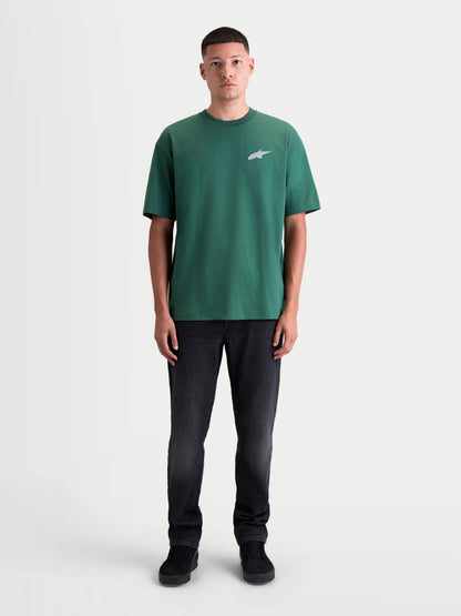 Alpinestars Checkback Oversized Kurzarm T-Shirt CSF - Grün