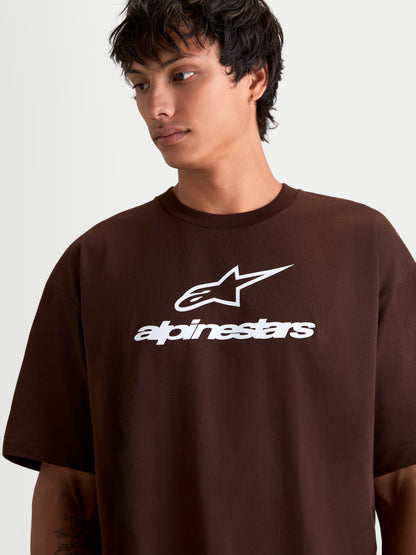 Alpinestars Prelude Oversized Kurzarm T-Shirt CSF - Braun