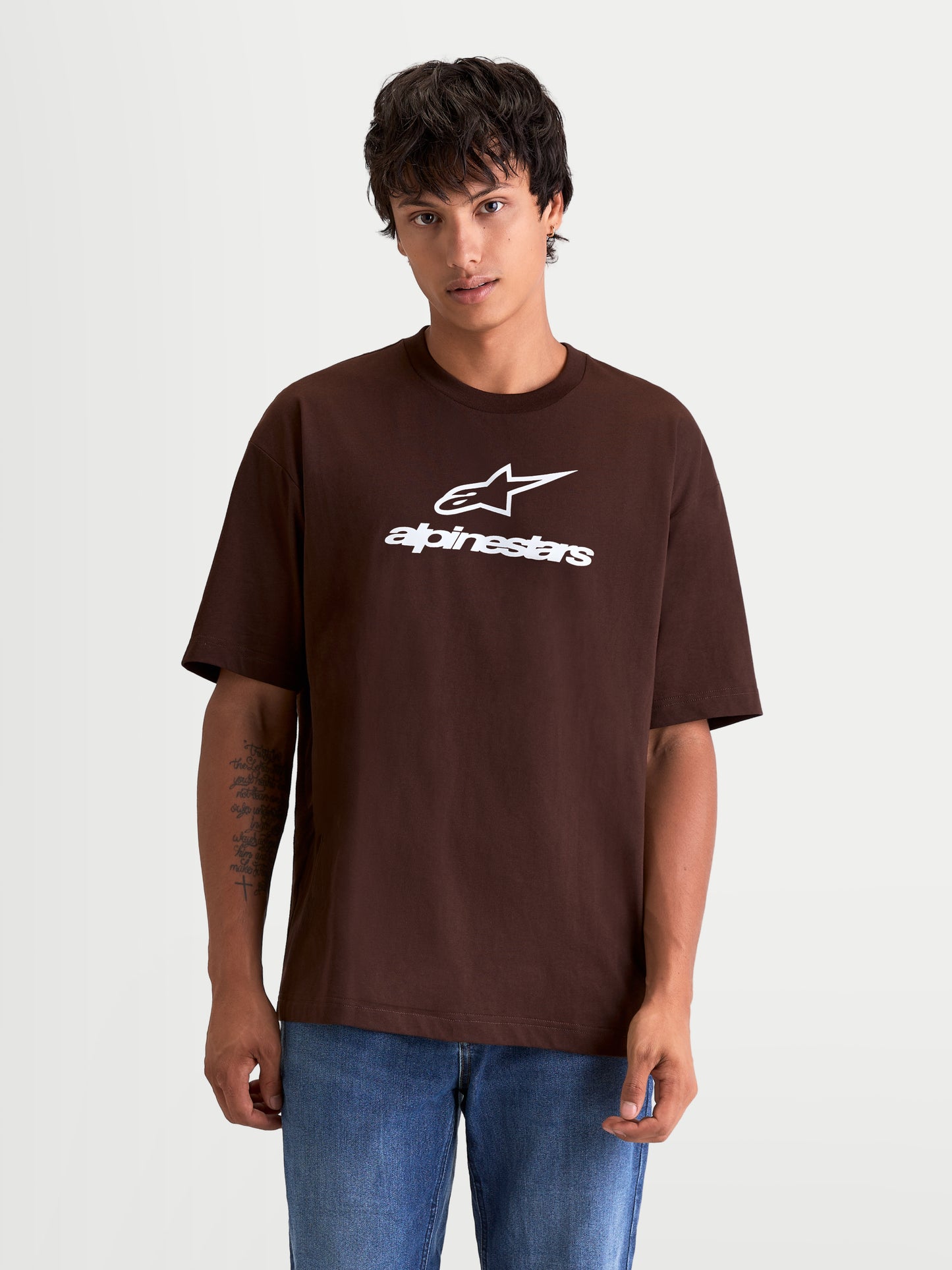 Alpinestars Prelude Oversized Kurzarm T-Shirt CSF - Braun