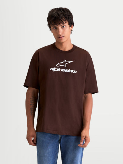 Alpinestars Prelude Oversized Kurzarm T-Shirt CSF - Braun