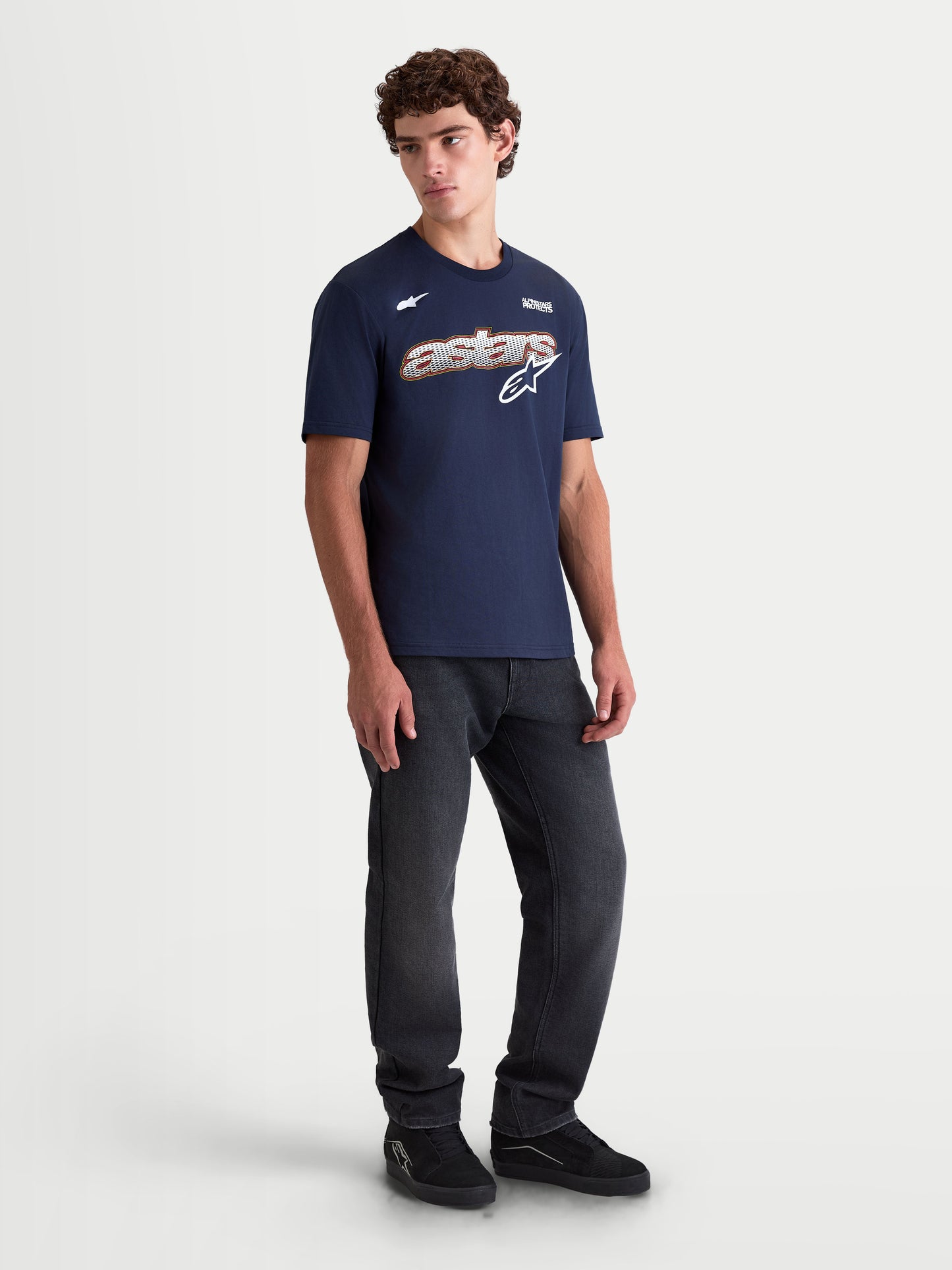 Alpinestars Cypress Kurzarm T-Shirt CSF - Navy