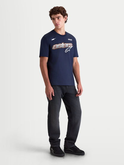 Alpinestars Cypress Kurzarm T-Shirt CSF - Navy
