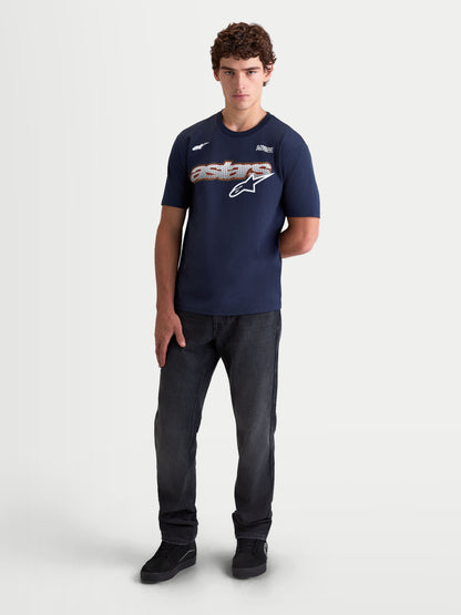 Alpinestars Cypress Kurzarm T-Shirt CSF - Navy