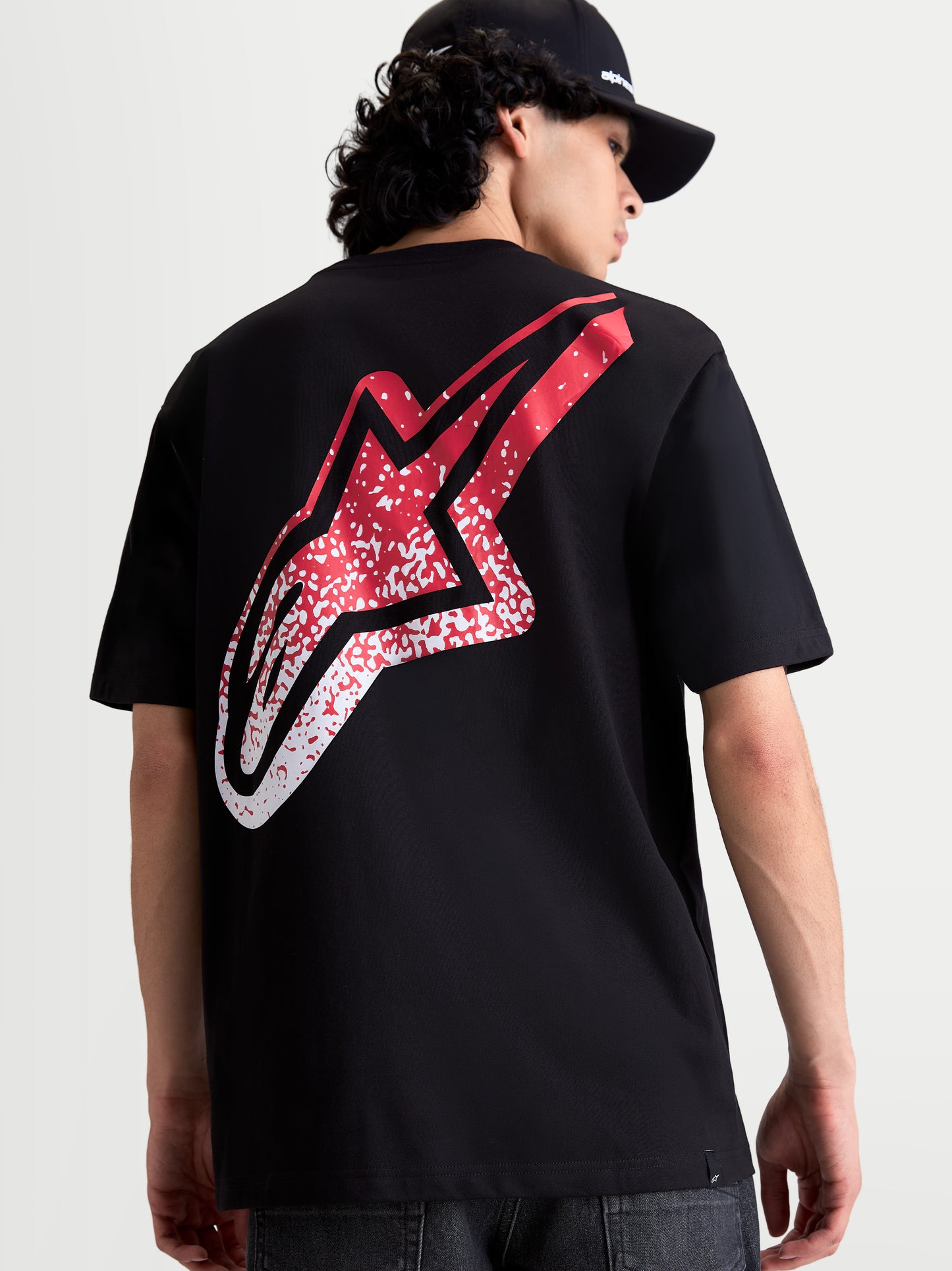 Maglietta a maniche corte Alpinestars Meteor - Nera