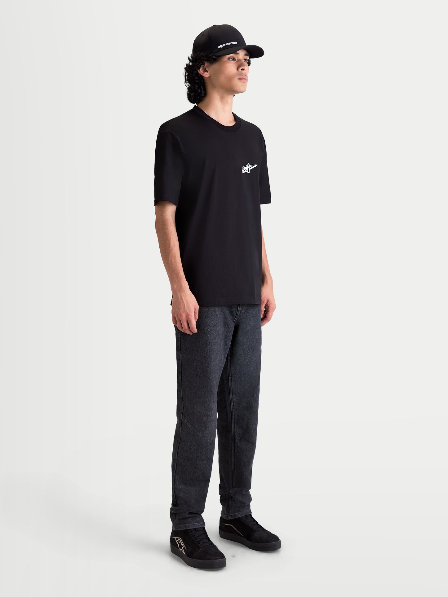 Maglietta a maniche corte Alpinestars Meteor - Nera