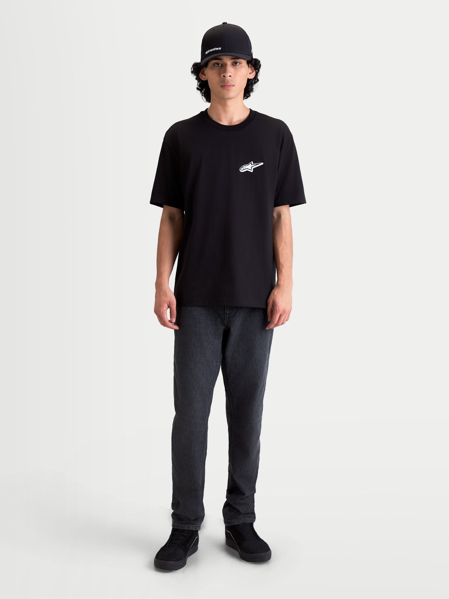 Maglietta a maniche corte Alpinestars Meteor - Nera