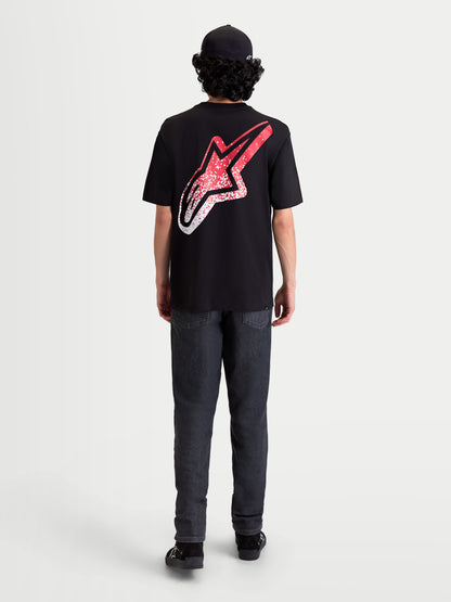 Maglietta a maniche corte Alpinestars Meteor - Nera