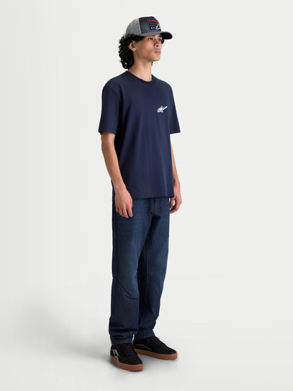 Alpinestars Meteor Kurzarm T-Shirt CSF - Navy