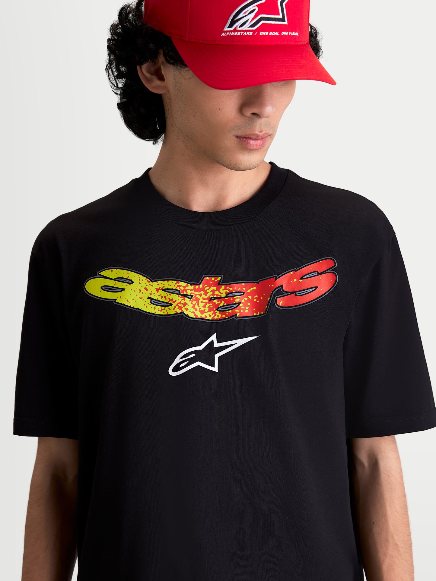 Maglietta a maniche corte Alpinestars Elliptogrit - Nera