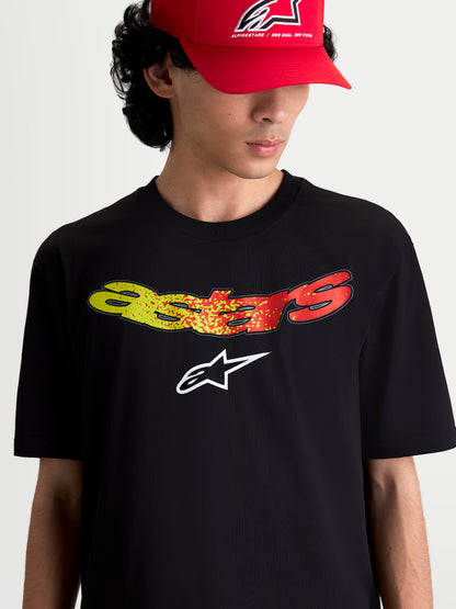 Maglietta a maniche corte Alpinestars Elliptogrit - Nera