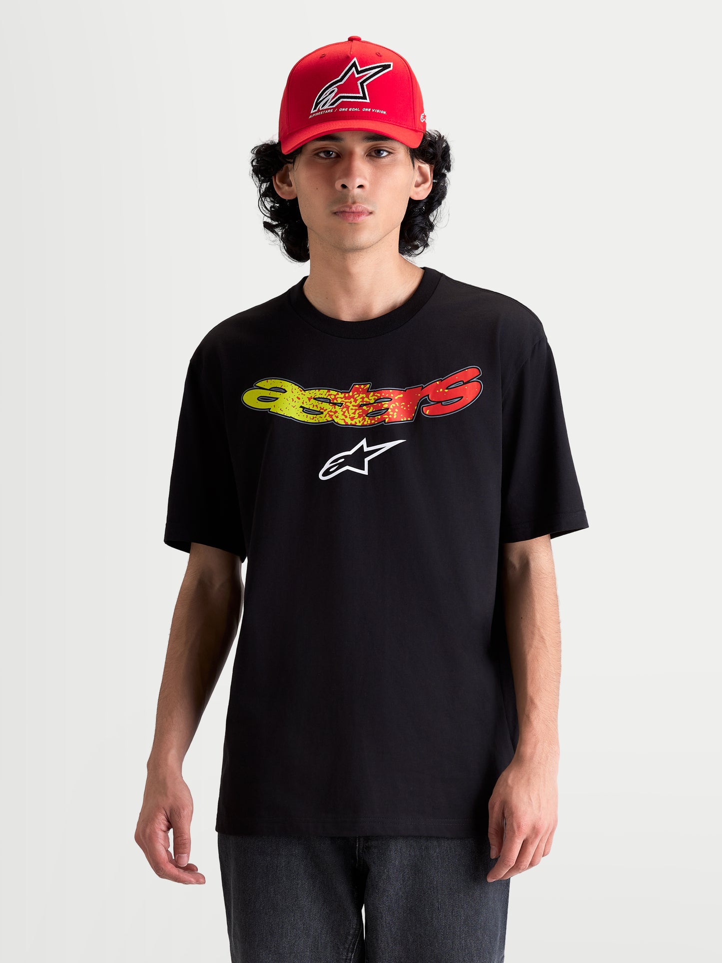 Maglietta a maniche corte Alpinestars Elliptogrit - Nera