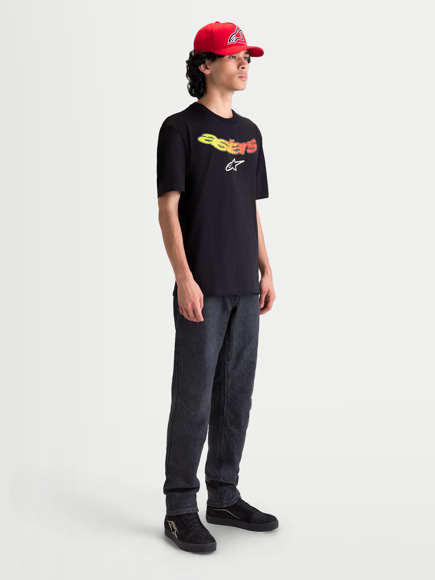 Maglietta a maniche corte Alpinestars Elliptogrit - Nera