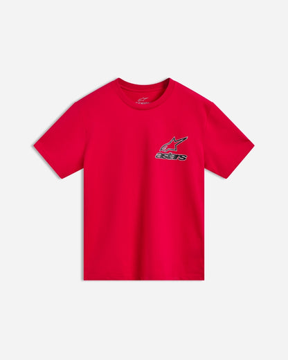 Alpinestars Lineout Csf Short Sleeve T-Shirt - Red