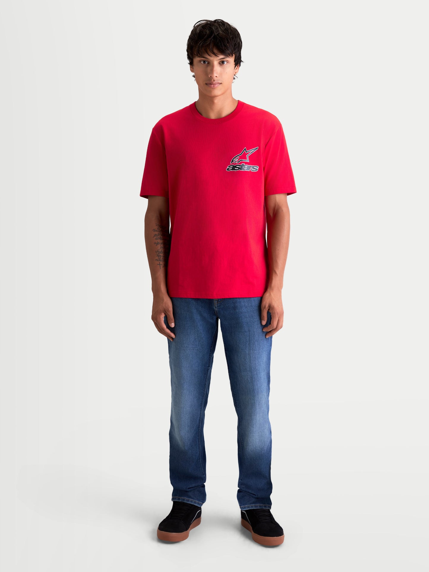 Alpinestars Lineout Csf Short Sleeve T-Shirt - Red