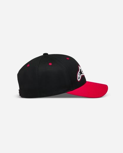 Alpinestars Retro Snapback Cap - Black/Red